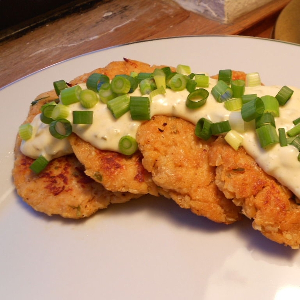 BBQ Tuna Fritters