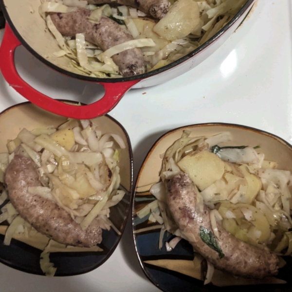 Cabbage and Kielbasa