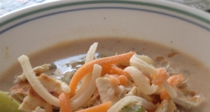 Creamed Broccoli and Mushroom Soup