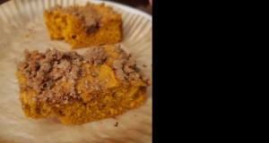 Pumpkin Streusel Coffee Cake