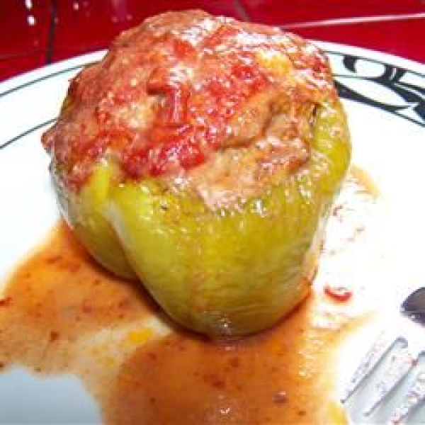 Czech Stuffed Green Peppers