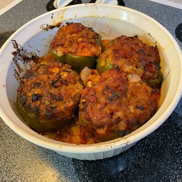 Czech Stuffed Green Peppers