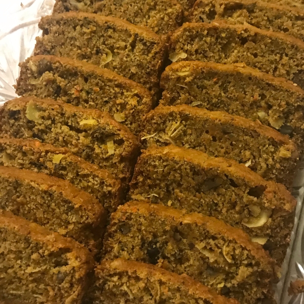 Mom's Carrot Banana Bread