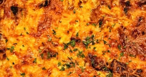 Christmas Hash Brown Potato Bake