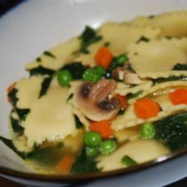 Ravioli Soup