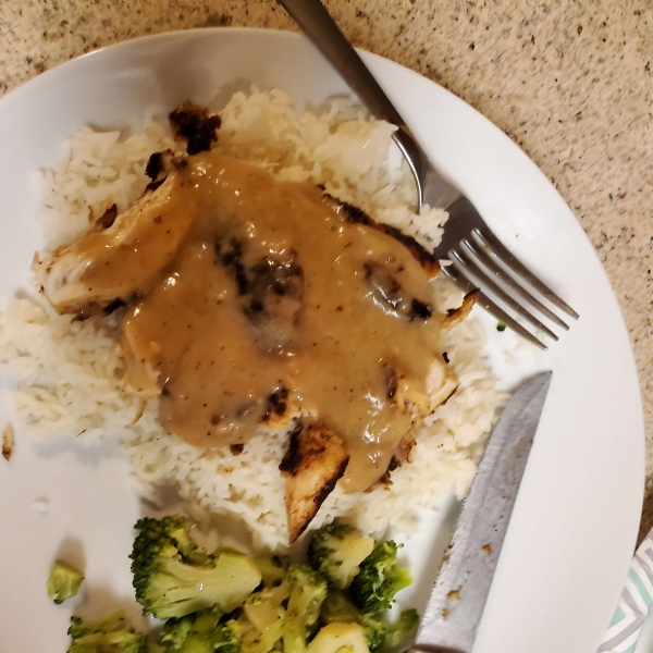 Chicken with Rice and Gravy