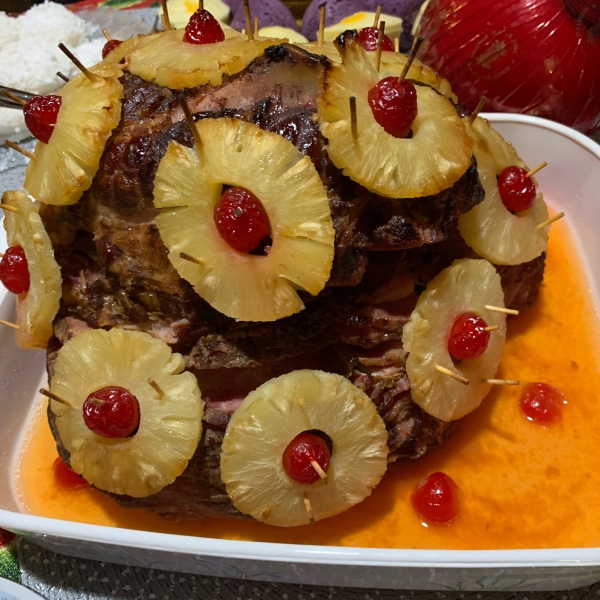 Rita's Sweet Holiday Baked Ham