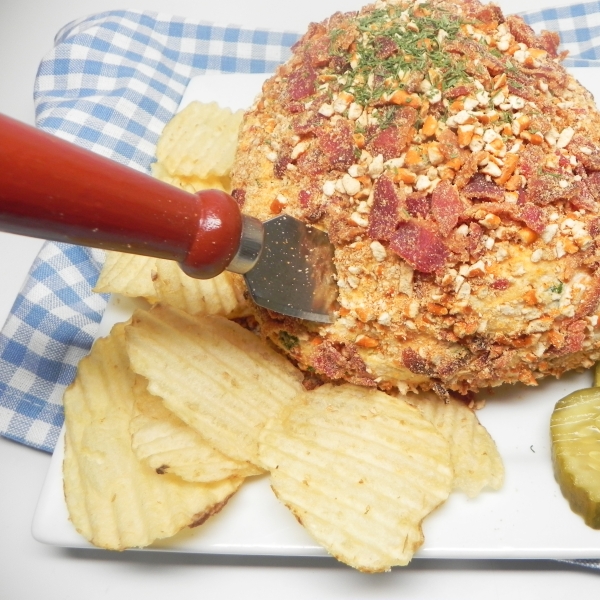 Bacon and Dill Pickle Cheese Ball