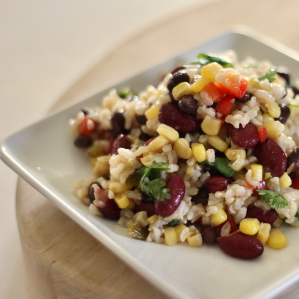 Mexican Bean and Rice Salad