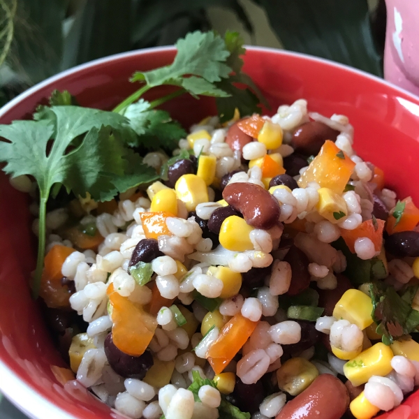 Mexican Bean and Rice Salad