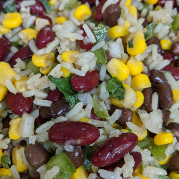 Mexican Bean and Rice Salad