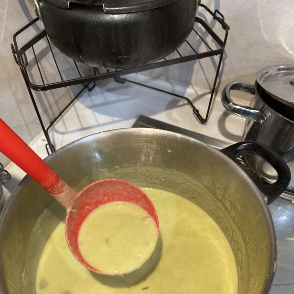 Cream of Asparagus and Mushroom Soup