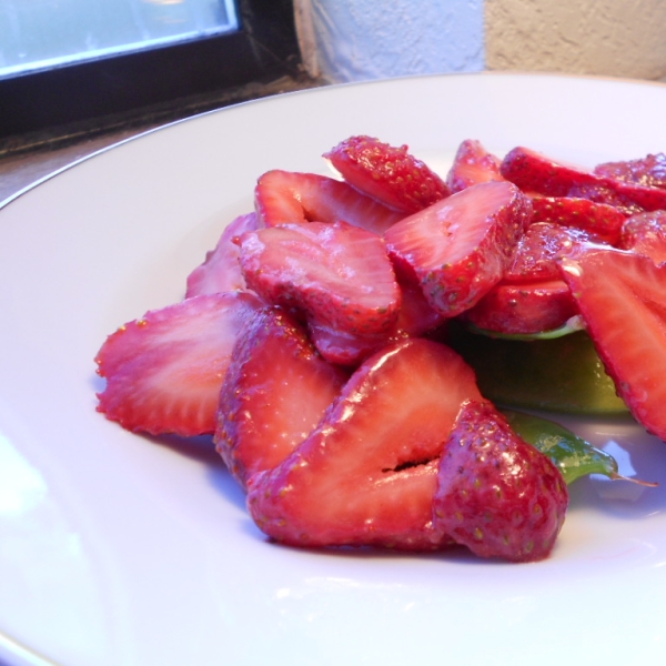 Strawberry and Snap Pea Salad