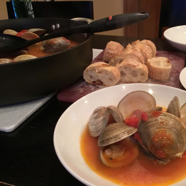 Portuguese Steamed Clams