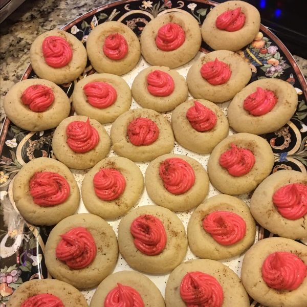 Eggnog Thumbprints