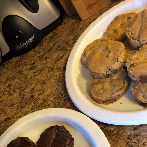 Peanut Butter Blondie Brownies