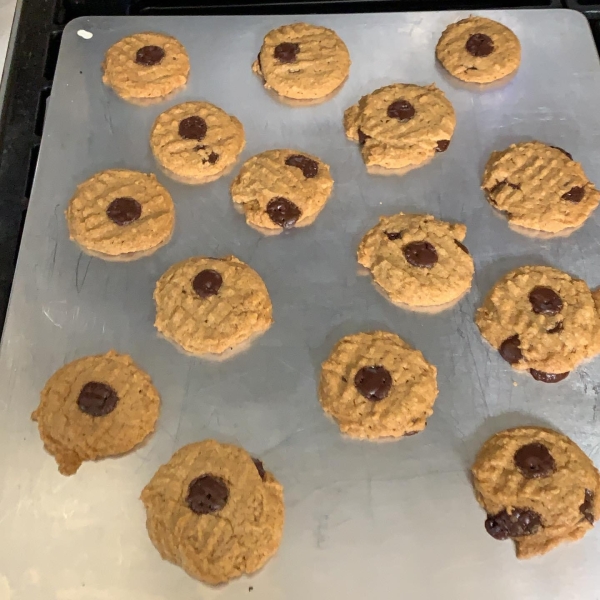 Peanut Butter Shortbread Cookies