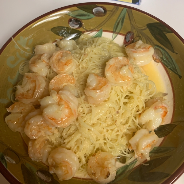 Shrimp Scampi Bake