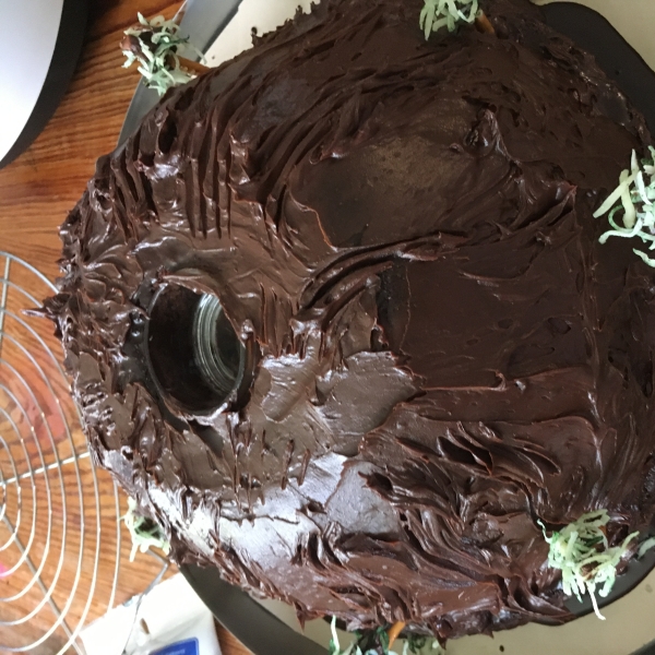 Erupting Volcano Cake