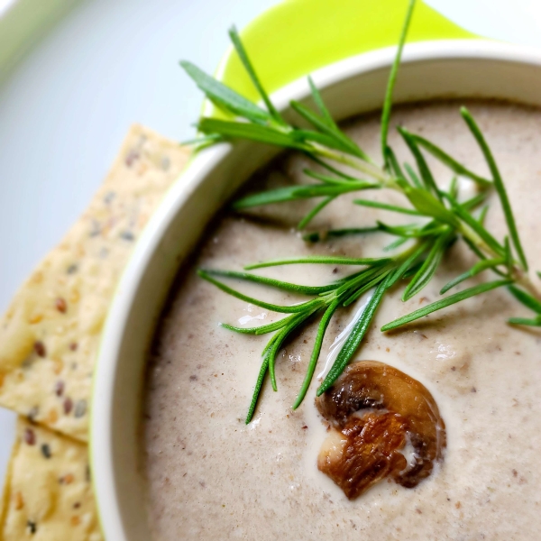 Roasted Mushroom Soup