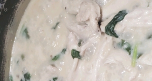 Lemon Chicken Scallopini with Spinach