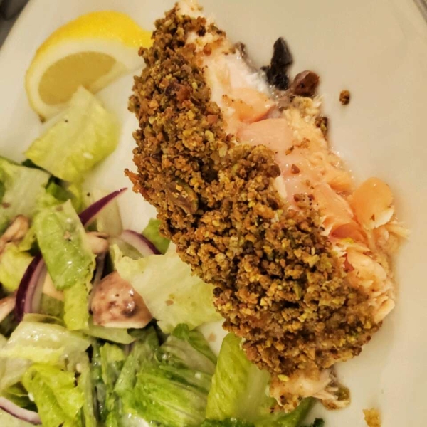 Pistachio-Crusted Salmon