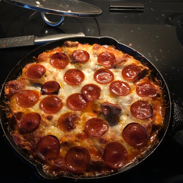 One-Pot Pizza Tortellini Bake