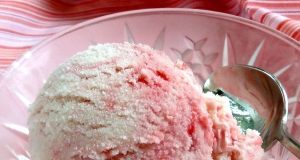 Shorecook's Raspberry Swirl Vanilla Bean Ice Cream
