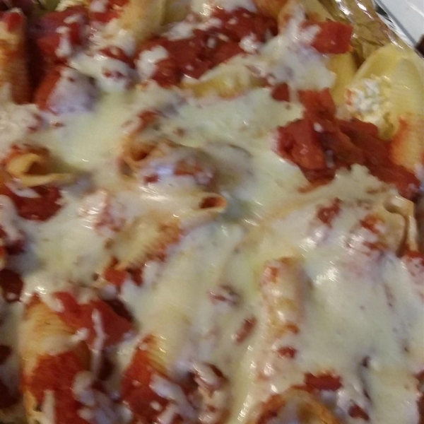 Tofu and Cheese Stuffed Shells