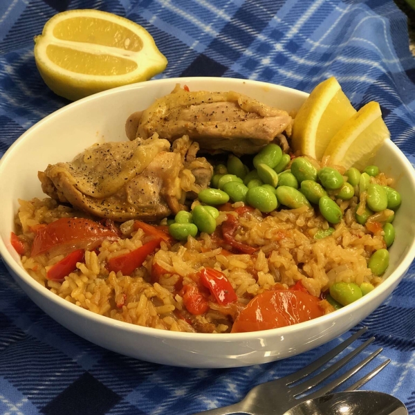 Instant Pot Spanish Chicken and Rice