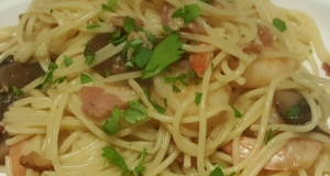 Holy Smoked Bacon and Mushroom Penne