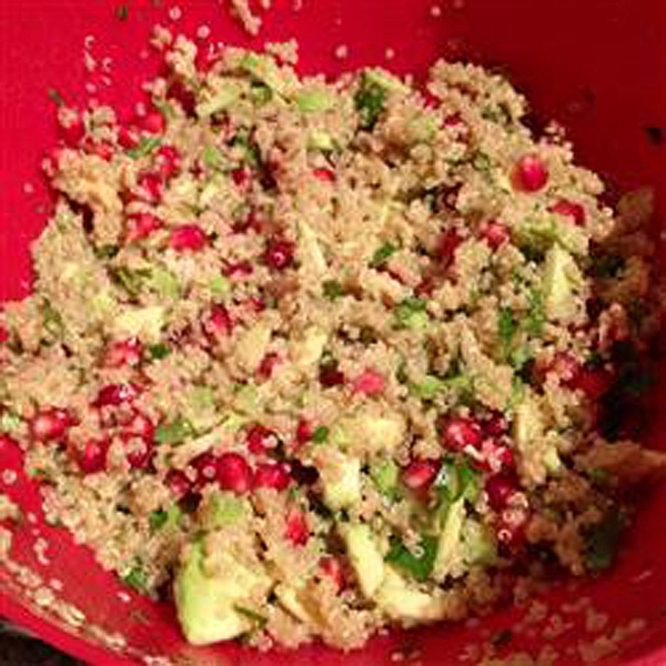 Avocado, Pomegranate, and Quinoa Salad