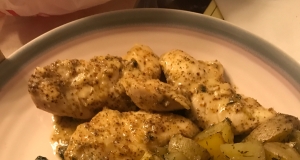 Skillet Herbed Chicken with Mustard