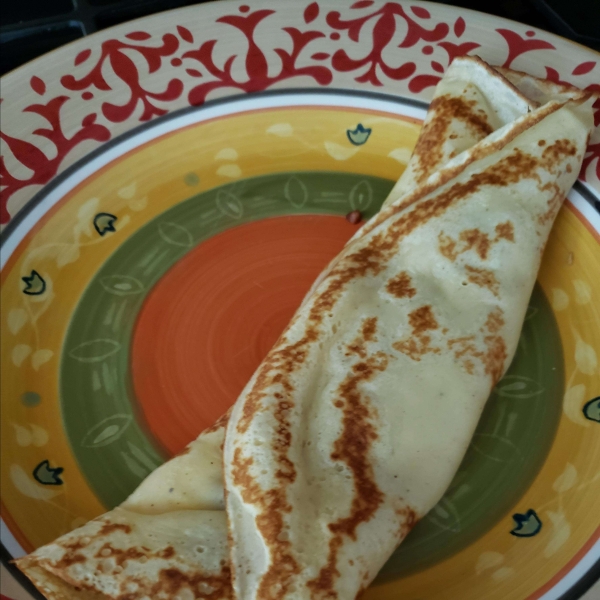Connor's Sweet Cheese Crepes