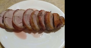 Bacon-Wrapped Pork Tenderloin