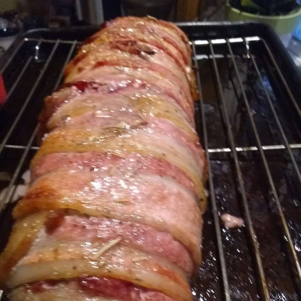 Bacon-Wrapped Pork Tenderloin