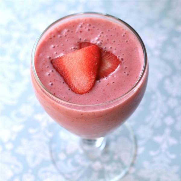 Silky Strawberry Smoothie