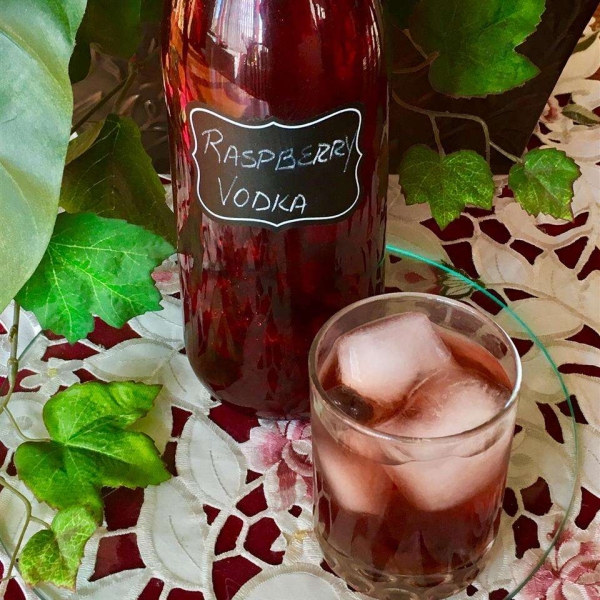 Raspberry-Infused Vodka