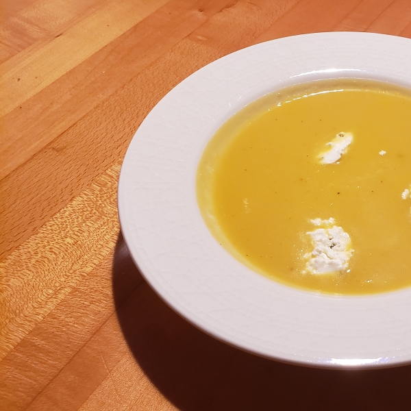 Delicata Creamy Squash Soup