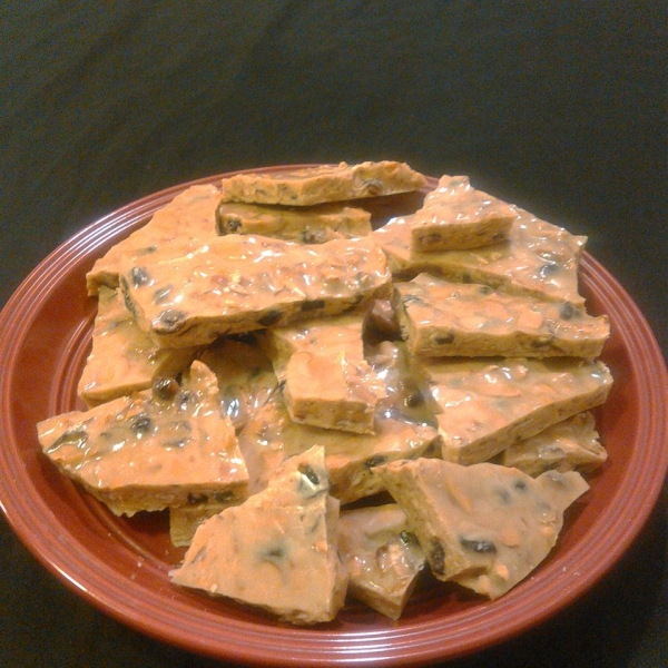 Almond Cranberry Brittle