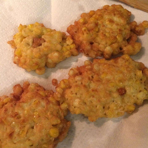 Fresh Sweet Corn Fritters