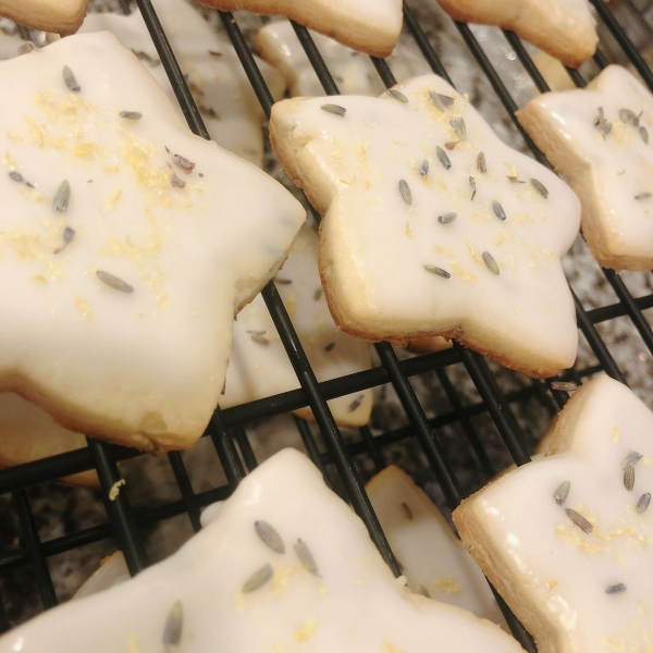 Lavender and Citrus Sugar Cookies