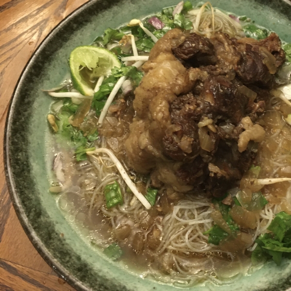 Authentic Oxtail Pho