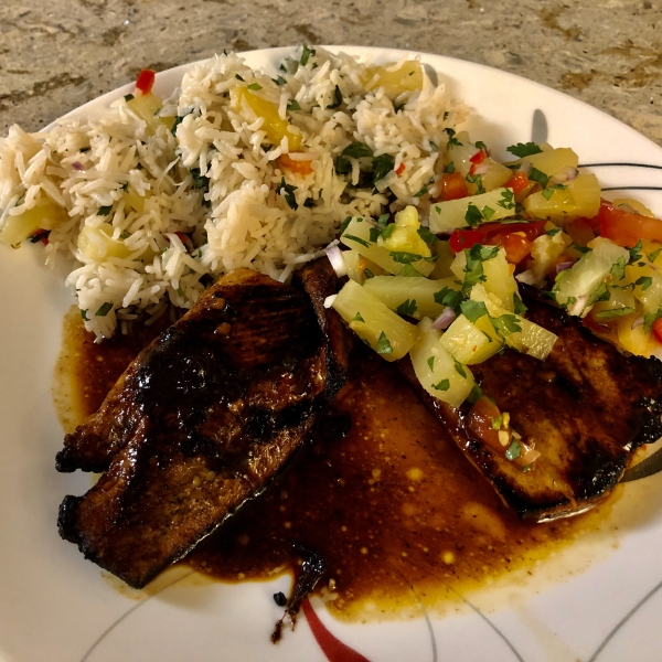 Ginger Glazed Mahi Mahi