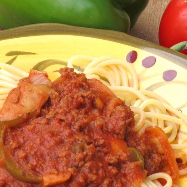 Dad's Spaghetti Sauce with Coffee