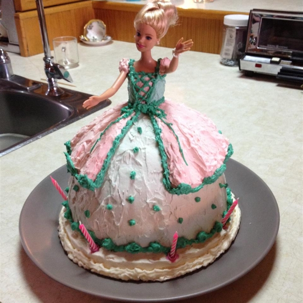 Barbie Doll Cake