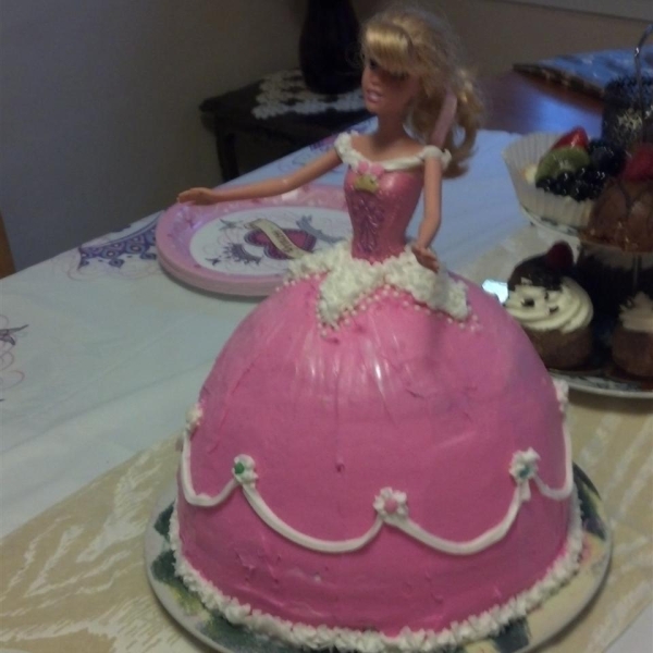 Barbie Doll Cake