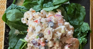 Cauliflower Shrimp Salad