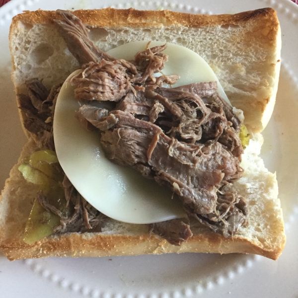 Italian Beef for Sandwiches