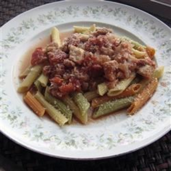 Zing-a-Ding-Ding Spaghetti with Albacore Tuna